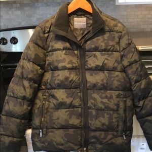 WeatherProof Brand Camo Puffer